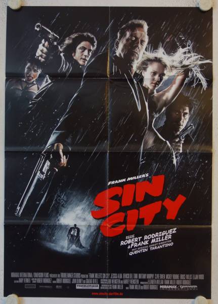 Sin City original release german movie poster